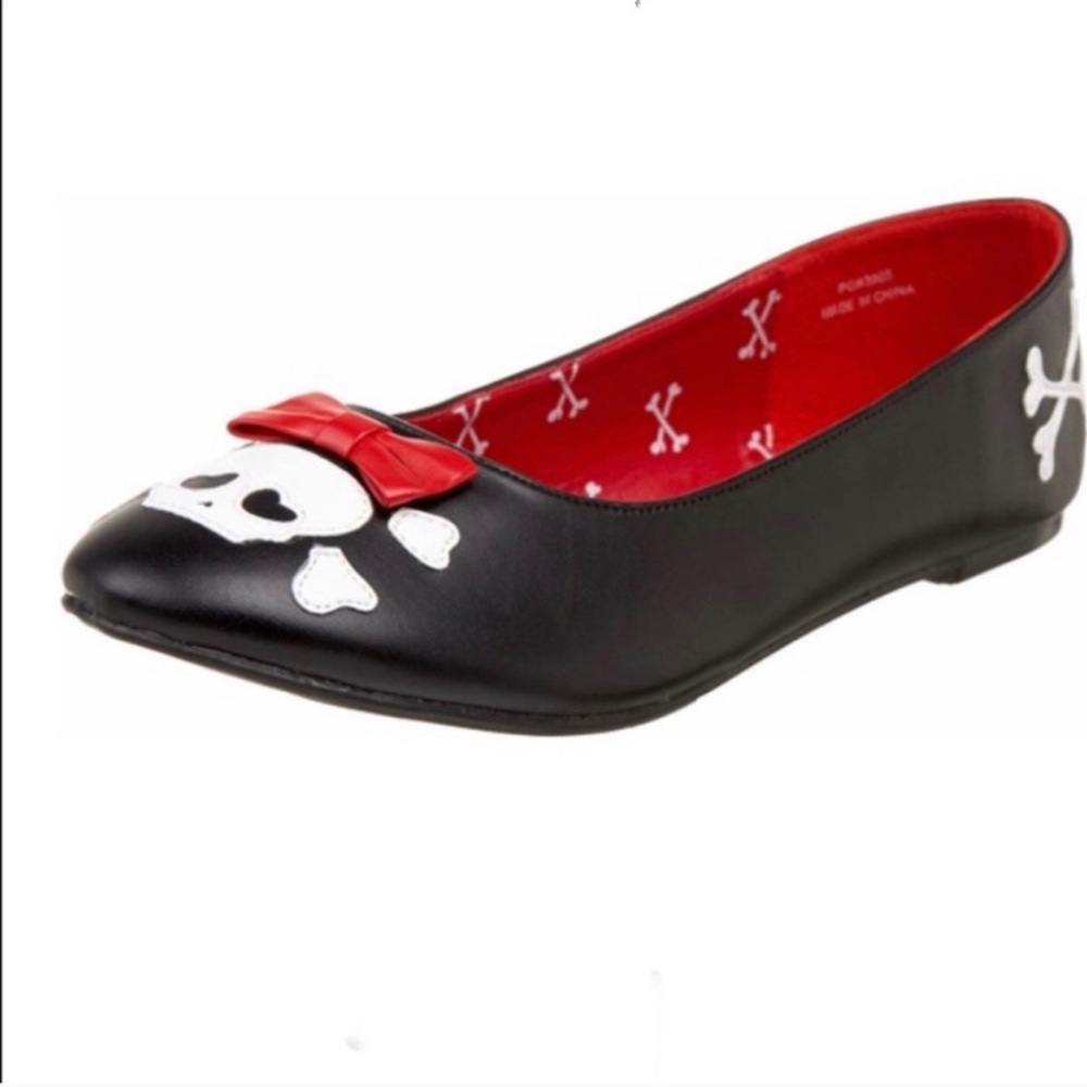 💜Super Cute Skull Flats💜